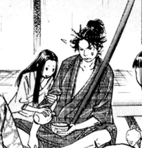 👎 Стикер «Young Musashi» для Telegram