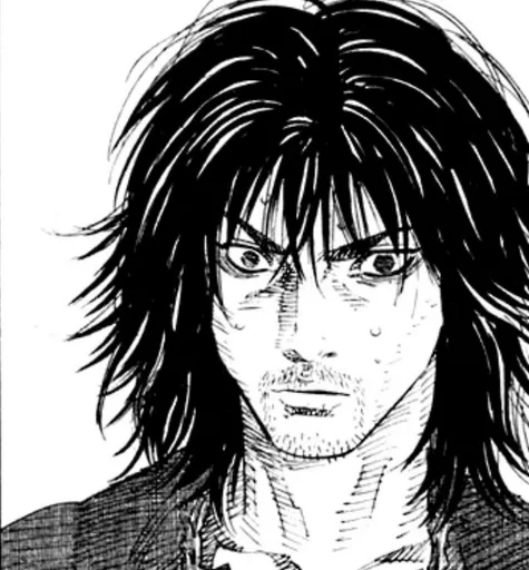 😬 Стикер «Young Musashi» для Telegram