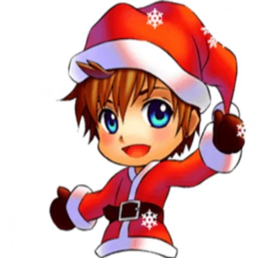 ❄ Стикер «Young Santa» для Telegram