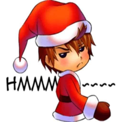 🤔 Стикер «Young Santa» для Telegram