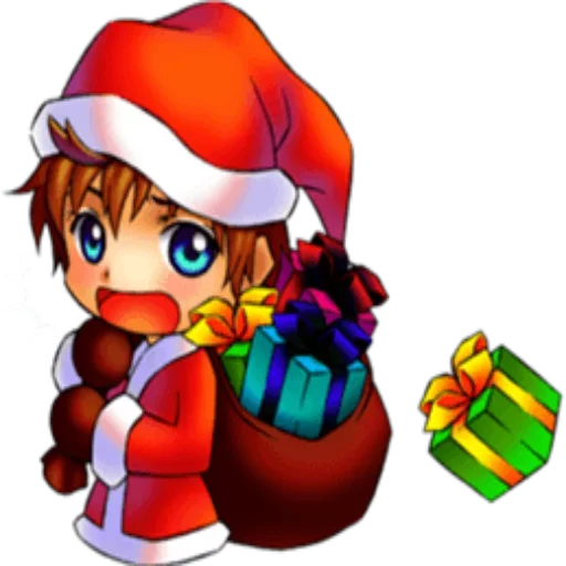 🎁 Стикер «Young Santa» для Telegram