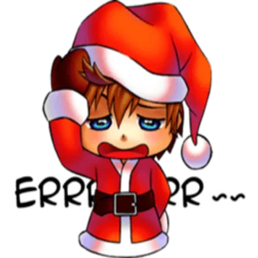 😬 Стикер «Young Santa» для Telegram