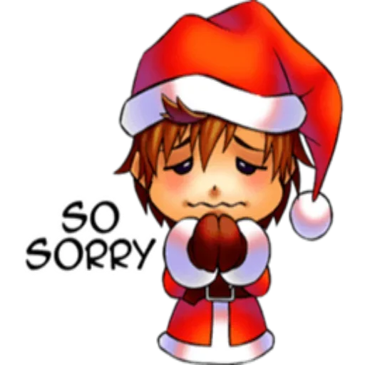 😞 Стикер «Young Santa» для Telegram