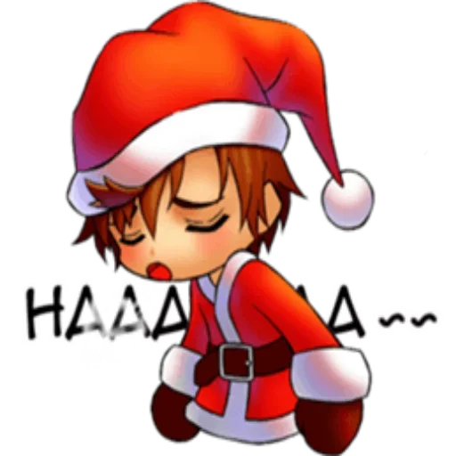 😔 Стикер «Young Santa» для Telegram