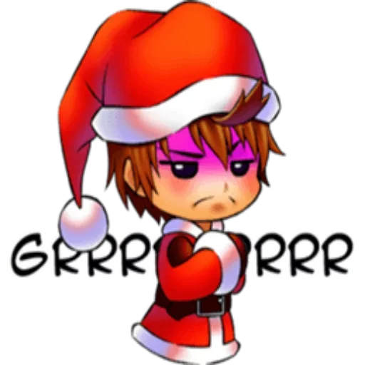 😡 Стикер «Young Santa» для Telegram
