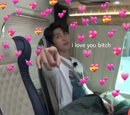 ❤️ Стикер «you nOw(?) yusi» для Telegram