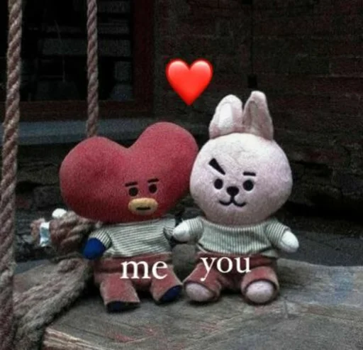 ❤️ Стикер «you nOw(?) yusi» для Telegram