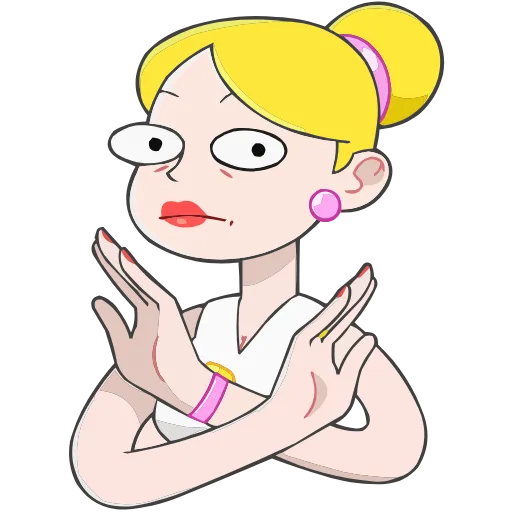 🙅‍♀️ Эмодзи «Ваша Мамаша» для Telegram
