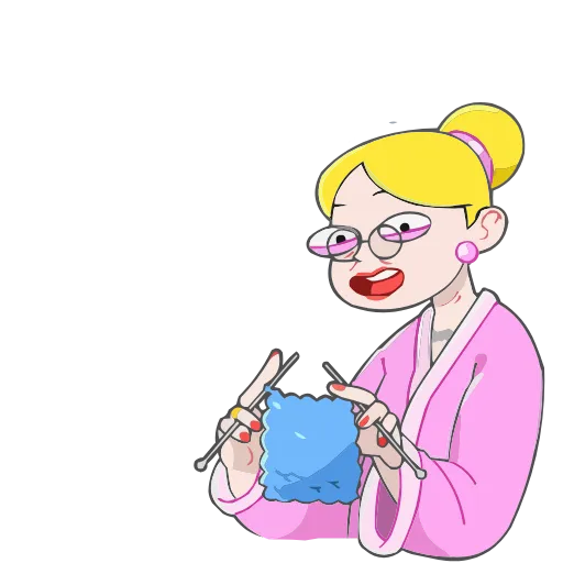 🤓 Эмодзи «Ваша Мамаша» для Telegram