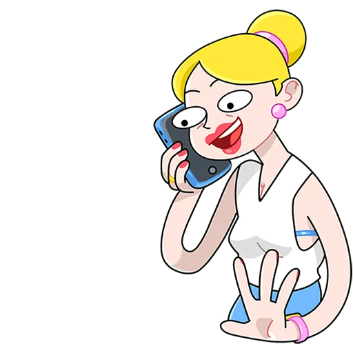 Стикерпак Ваша Мамаша Плюс Без Текста для Telegram