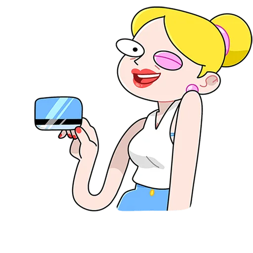 😉 Стикер «Ваша Мамаша Плюс Без Текста» для Telegram