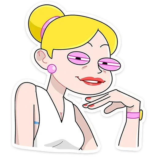 😏 Стикер «Ваша Мамаша Плюс» для Telegram
