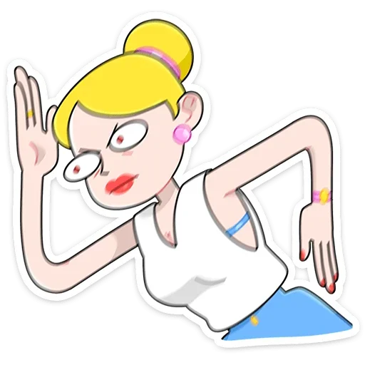 😠 Стикер «Ваша Мамаша Плюс» для Telegram