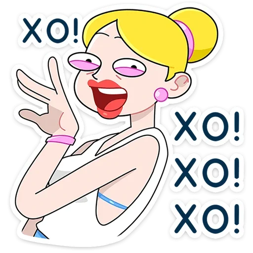 😄 Стикер «Ваша Мамаша Плюс» для Telegram