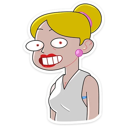 😬 Стикер «Ваша Мамаша Плюс» для Telegram