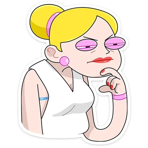 😒 Стикер «Ваша Мамаша Плюс» для Telegram