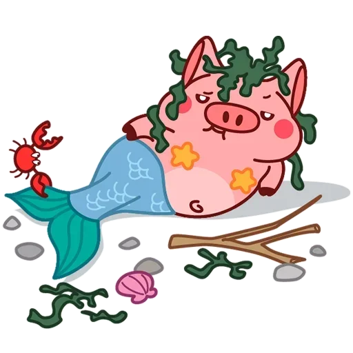 🧜‍♂ Стикер «Твой Свин Валера» для Telegram