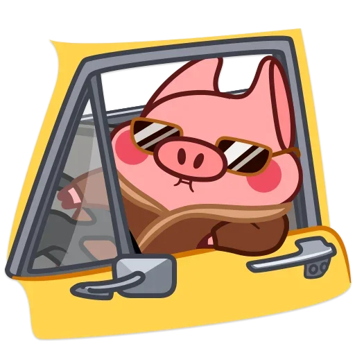 🚕 Стикер «Твой Свин Валера» для Telegram