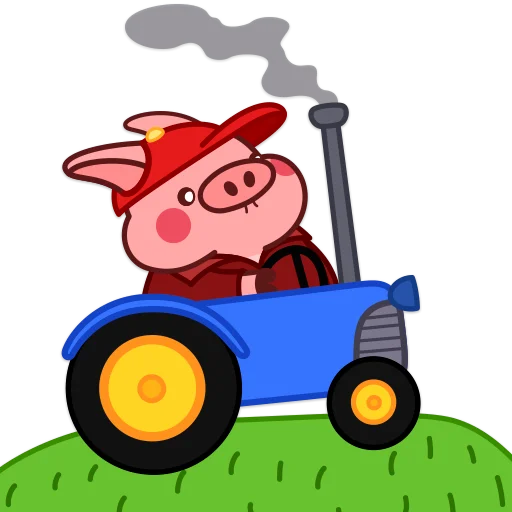 🚜 Стикер «Твой Свин Валера» для Telegram