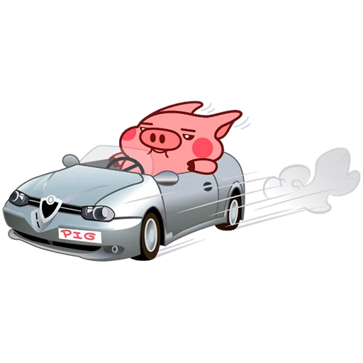 🚙 Стикер «Твой Свин Валера» для Telegram
