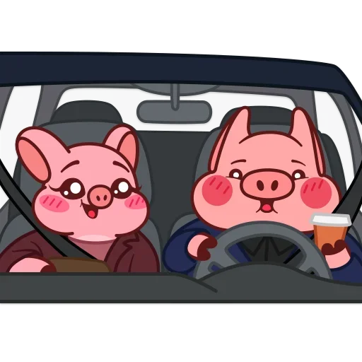 🚘 Стикер «Твой Свин Валера» для Telegram