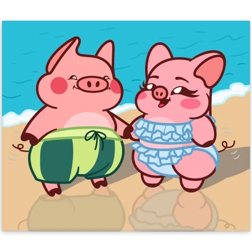 🏖 Стикер «Твой Свин Валера» для Telegram