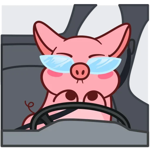 🚗 Стикер «Твой Свин Валера» для Telegram