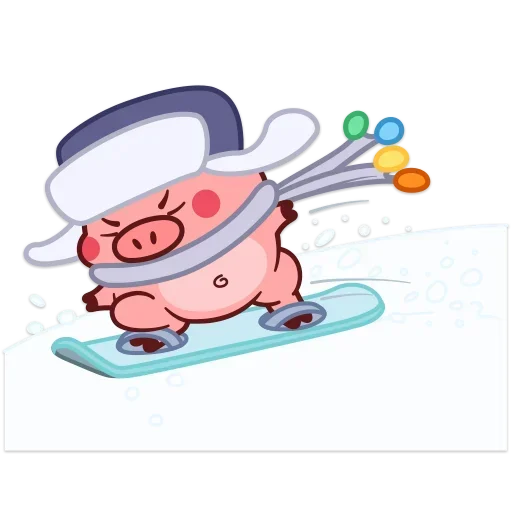 🏂 Стикер «Твой Свин Валера» для Telegram