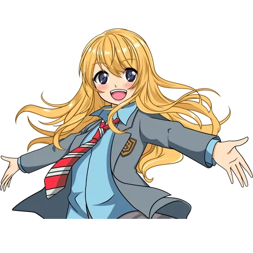 😊 Стикер «Your Lie in April» для Telegram