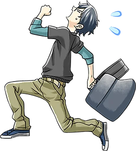 😓 Стикер «Your Lie in April» для Telegram