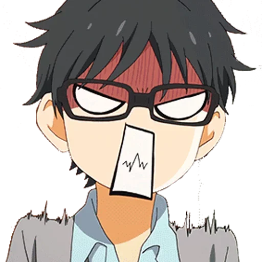 🤬 Стикер «Your Lie in April» для Telegram