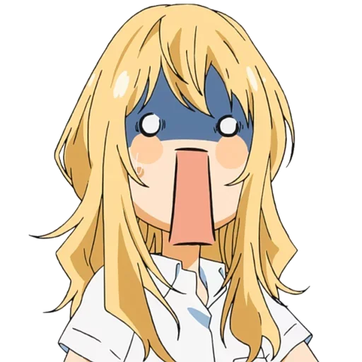 😱 Стикер «Your Lie in April» для Telegram