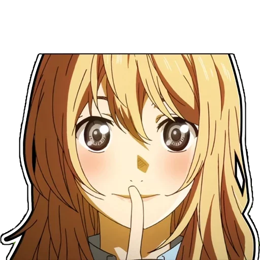 🤫 Стикер «Your Lie in April» для Telegram