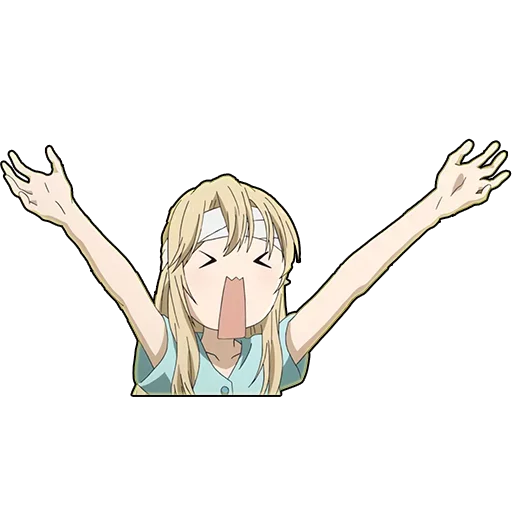 😆 Стикер «Your Lie in April» для Telegram