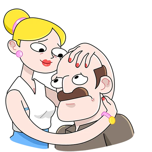 🤗 Стикер «Ваша Мамаша Без Текста» для Telegram