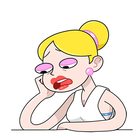 😮‍💨 Стикер «Ваша Мамаша Без Текста» для Telegram