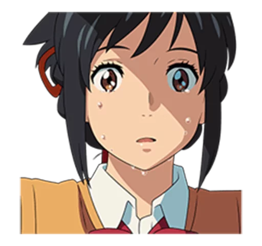 😢 Стикер «Your Name (Kimi no Na wa)» для Telegram