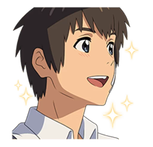 😍 Стикер «Your Name (Kimi no Na wa)» для Telegram