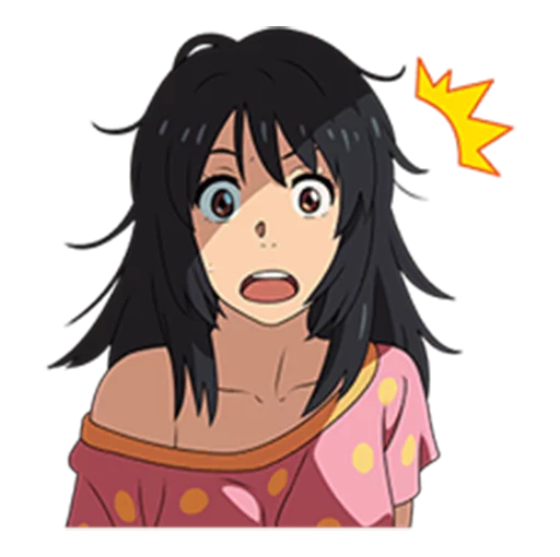 😳 Стикер «Your Name (Kimi no Na wa)» для Telegram