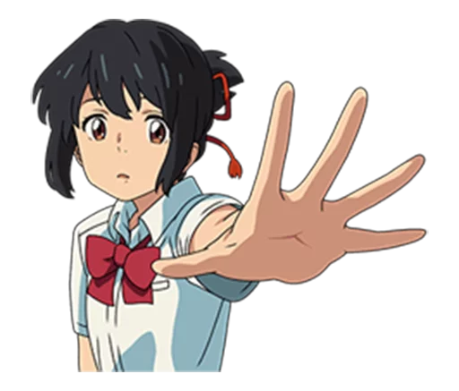 ✋ Стикер «Your Name (Kimi no Na wa)» для Telegram