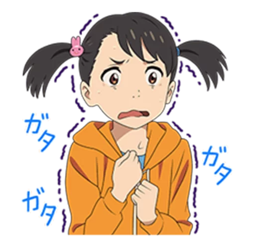 😰 Стикер «Your Name (Kimi no Na wa)» для Telegram