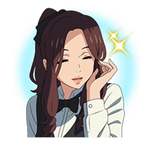 😌 Стикер «Your Name (Kimi no Na wa)» для Telegram