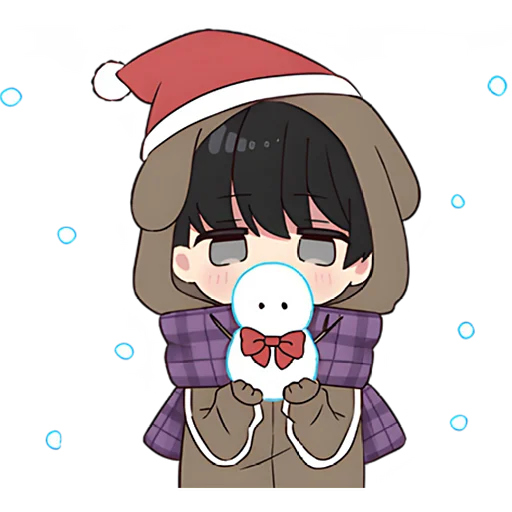 ❄ Стикер «Юрудура тян Yurudara chan» для Telegram