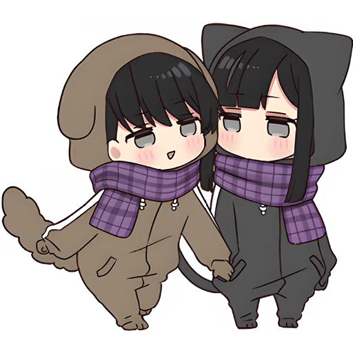 🙂 Стикер «Юрудура тян Yurudara chan» для Telegram