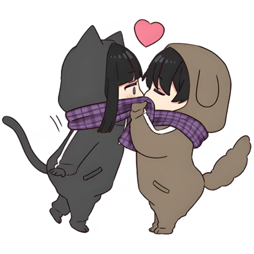 🥰 Стикер «Юрудура тян Yurudara chan» для Telegram