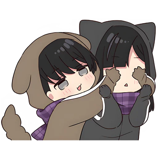 😁 Стикер «Юрудура тян Yurudara chan» для Telegram