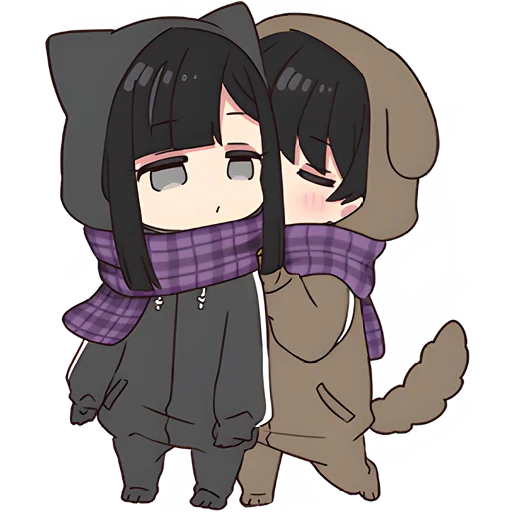 😘 Стикер «Юрудура тян Yurudara chan» для Telegram