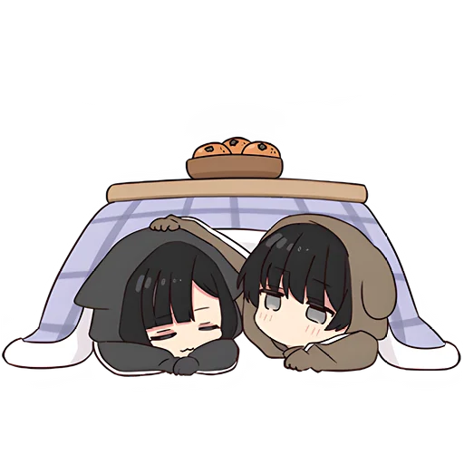 ☺️ Стикер «Юрудура тян Yurudara chan» для Telegram