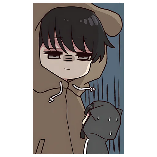 🤨 Стикер «yurudura kun Юрудура кун» для Telegram