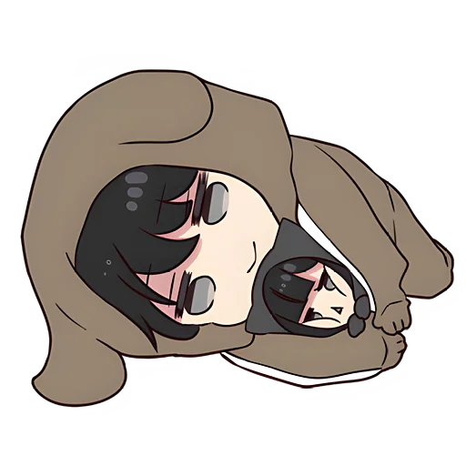 😴 Стикер «yurudura kun Юрудура кун» для Telegram